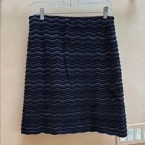 Tory Burch Navy knit skirt.